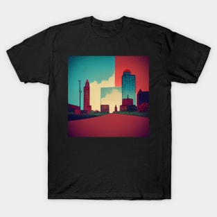 Columbus Ohio | Comics Style T-Shirt